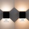 Quickway Imports Modern Decorative Waterproof Aluminum Wall Lamp 10 Watt Cool White 4000K, Black QI004492.BK - alternate 8